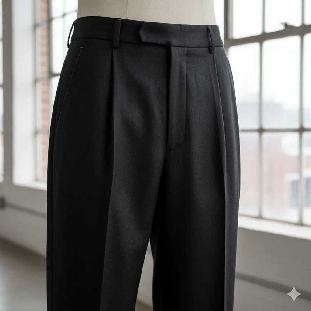 Black Tailored Trousers